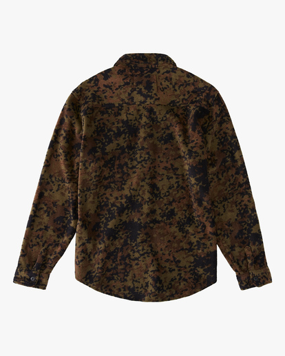 5 A/Div Furnace Flannel Shirt Black ABYFT00101 Billabong