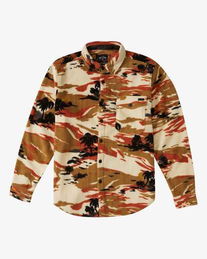 4 A/Div Furnace Flannel Shirt Beige ABYFT00101 Billabong