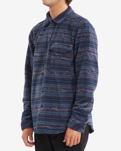 1 A/Div Furnace Flannel Shirt Blue ABYFT00101 Billabong