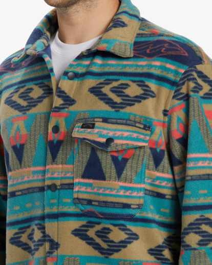 3 A/Div Furnace Flannel Shirt Blue ABYFT00101 Billabong
