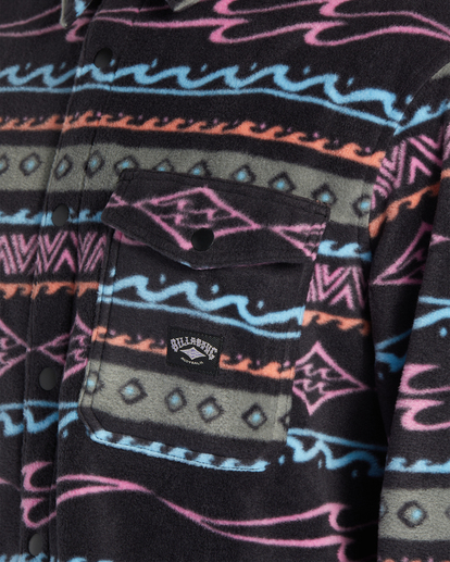4 A/Div Furnace - Flanellhemd für Männer Violett ABYFT00101 Billabong