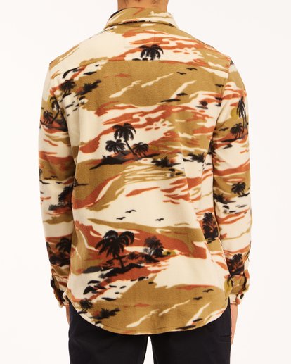 2 A/Div Furnace Flannel Shirt Beige ABYFT00101 Billabong