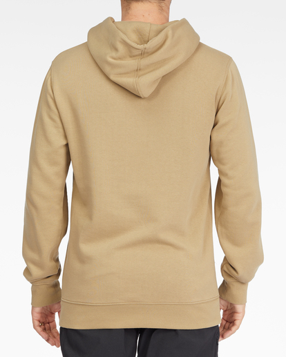 2 Wave Washed Pullover Hoodie Brown ABYFT00208 Billabong