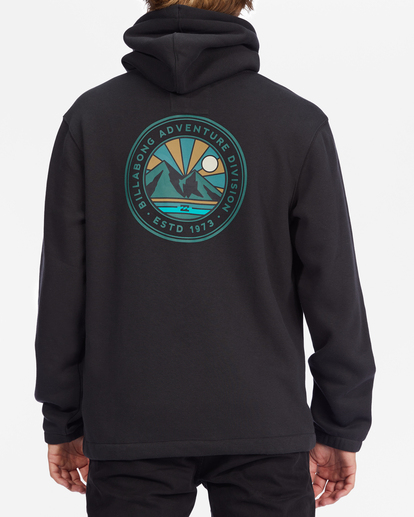 3 A/Div Compass Pullover Hoodie Black ABYFT00222 Billabong