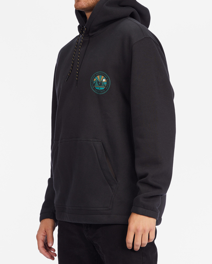 2 A/Div Compass Pullover Hoodie Black ABYFT00222 Billabong