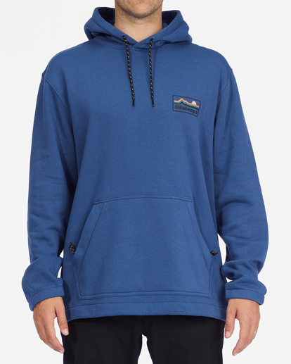 0 A/Div Compass Pullover Hoodie Blue ABYFT00222 Billabong