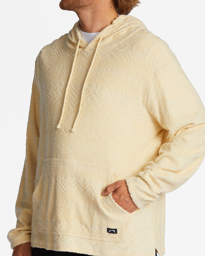 3 Flecker Jacquard Pullover Hoodie Beige ABYFT00223 Billabong