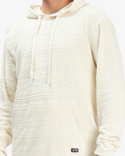 3 Flecker Jacquard Pullover Hoodie Beige ABYFT00223 Billabong