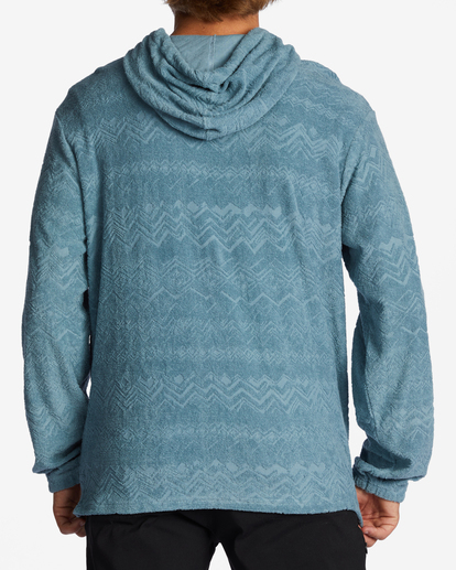 2 Flecker Jacquard Pullover Hoodie Blue ABYFT00223 Billabong