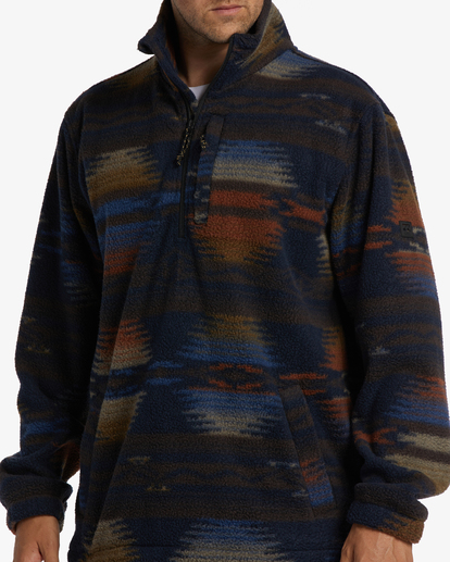 3 A/Div Boundary Half-Zip Mock Neck Pullover Black ABYFT00231 Billabong