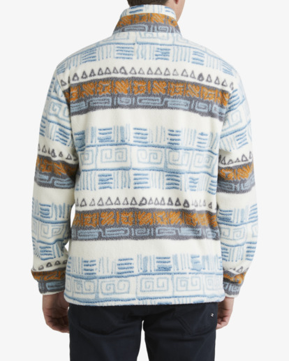 3 A/Div Boundary Half-Zip Mock Neck Pullover Brown ABYFT00231 Billabong