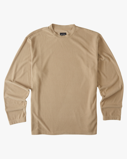 3 A/Div Waffle Long Sleeve Thermal White ABYFT00310 Billabong