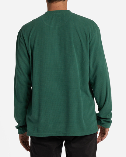 2 A/Div Waffle Long Sleeve Thermal Green ABYFT00310 Billabong