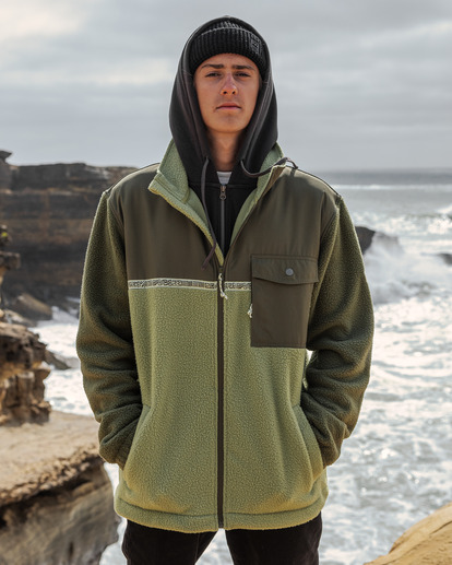 BOUNDARY TRAIL ZIP UP フリース 全2色 S/M/L/XL BILLABONG-