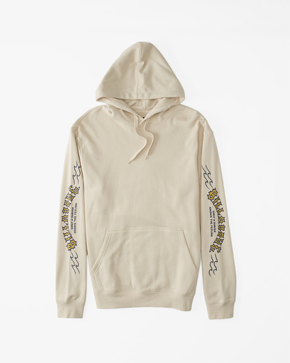 6 Short Sands Pullover Hoodie Beige ABYFT00321 Billabong