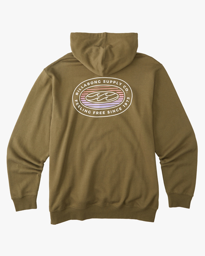 5 Short Sands Pullover Hoodie Green ABYFT00321 Billabong