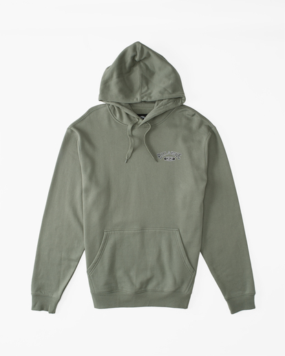 4 Short Sands Pullover Hoodie Green ABYFT00321 Billabong