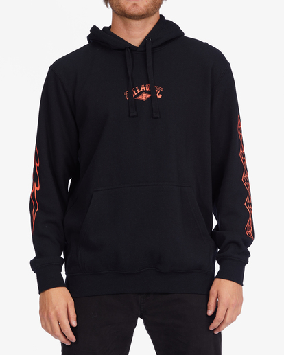 2 Short Sands Pullover Hoodie Black ABYFT00321 Billabong