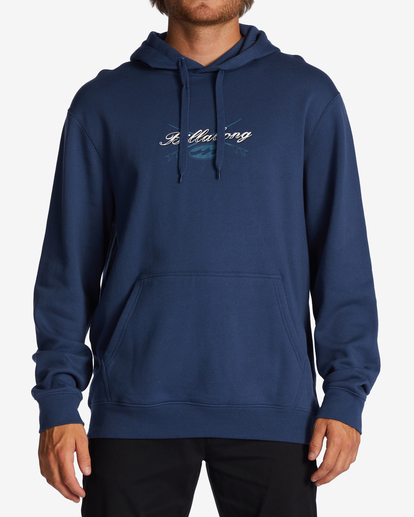 0 Short Sands Pullover Hoodie Blue ABYFT00321 Billabong