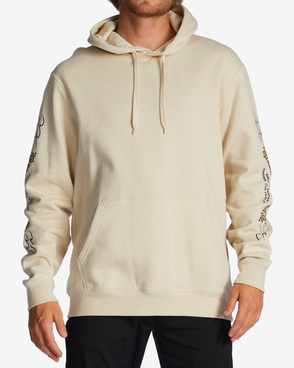0 Short Sands Pullover Hoodie Beige ABYFT00321 Billabong