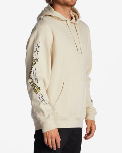 2 Short Sands Pullover Hoodie Beige ABYFT00321 Billabong