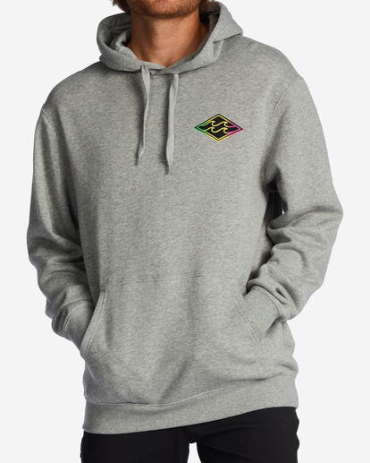 0 Short Sands Pullover Hoodie Grey ABYFT00321 Billabong