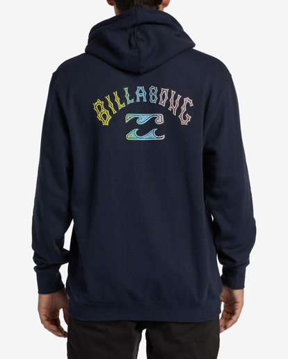 3 Short Sands Pullover Hoodie Blue ABYFT00321 Billabong