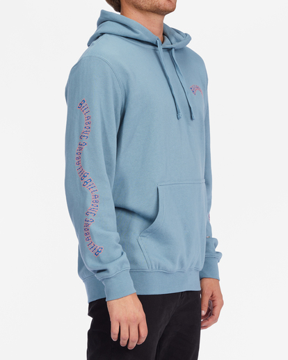 3 Short Sands Pullover Hoodie Blue ABYFT00321 Billabong