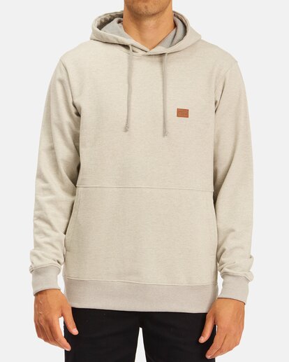0 Hudson Pullover Hoodie Grey ABYFT00335 Billabong