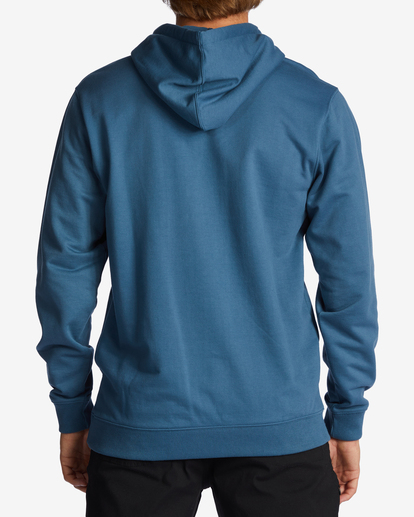 2 All Day Organic Pullover Hoodie Blue ABYFT00336 Billabong