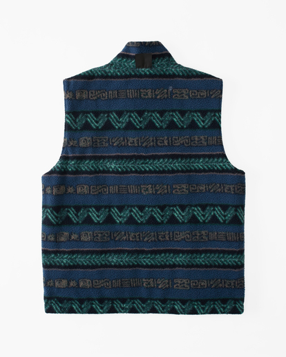 12 Trail Vest - Reversible Zip-Up Vest for Men Green ABYFT00356 Billabong