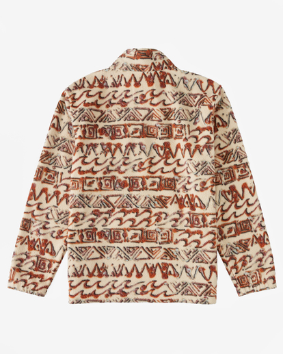 8 Boundary - Polaire demi-zip col montant pour Homme Beige ABYFT00398 Billabong