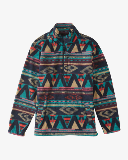6 Boundary Polaire demi-zip col montant pour Homme Bleu ABYFT00398 Billabong
