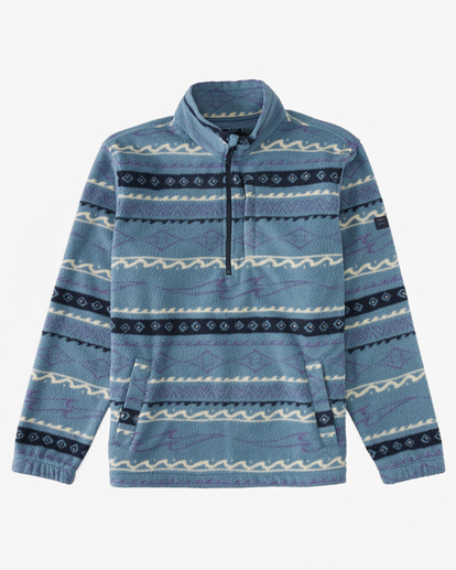 8 Boundary - Polaire demi-zip col montant pour Homme Bleu ABYFT00398 Billabong