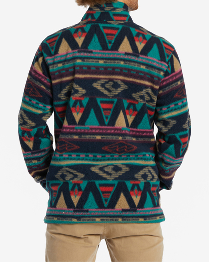 3 Boundary Polaire demi-zip col montant pour Homme Bleu ABYFT00398 Billabong