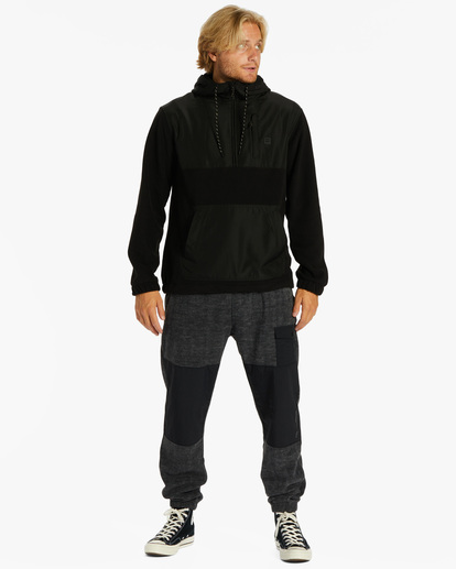 1 Boundary Graphene - Polaire demi-zip pour Homme Noir ABYFT00414 Billabong