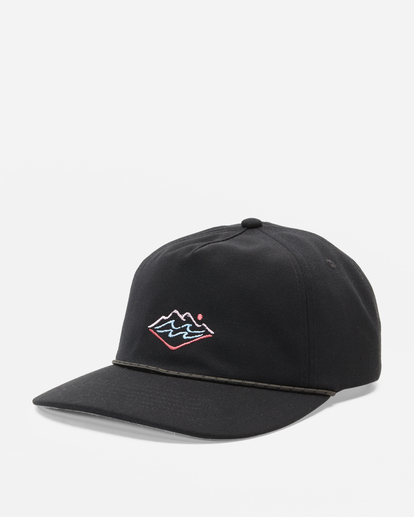 0 A/DIV Strapback Cap Black ABYHA00137 Billabong