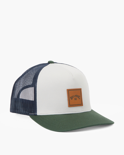 2 Stacked Trucker Hat Beige ABYHA00184 Billabong