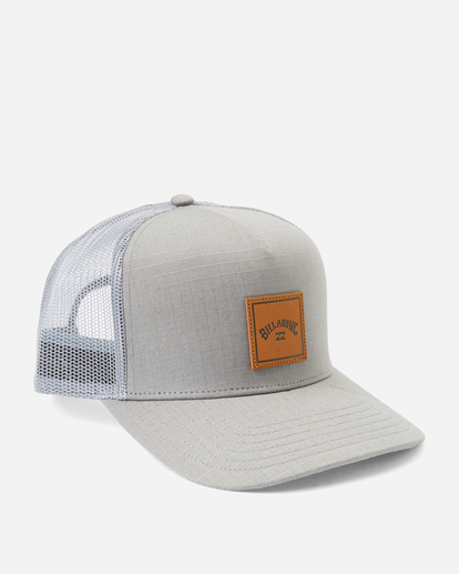 2 Stacked Trucker Hat Grey ABYHA00184 Billabong