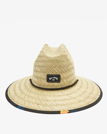 1 Tides Print Straw Lifeguard Hat Black ABYHA00216 Billabong