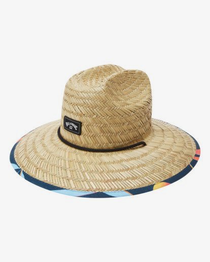 0 Tides Print Straw Lifeguard Hat Blue ABYHA00216 Billabong