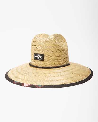 0 Tides Print Straw Lifeguard Hat Blue ABYHA00216 Billabong