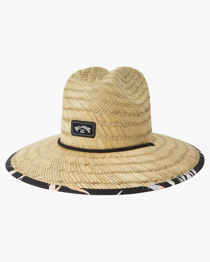 0 Tides Print Straw Lifeguard Hat Blue ABYHA00216 Billabong