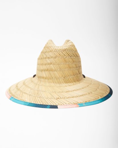 2 Tides Print Straw Lifeguard Hat Beige ABYHA00216 Billabong