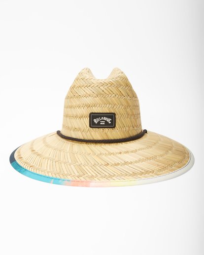 1 Tides Print Straw Lifeguard Hat Beige ABYHA00216 Billabong