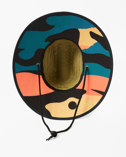 0 Tides Print Straw Lifeguard Hat Red ABYHA00216 Billabong