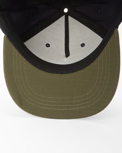 4 Stacked Snapback Hat Blue ABYHA00281 Billabong