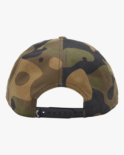 3 Wallride Snapback Hat Black ABYHA00282 Billabong