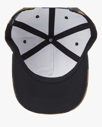 4 Wallride Snapback Hat Black ABYHA00282 Billabong