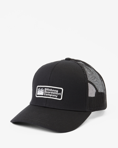 0 Walled Trucker Hat Black ABYHA00293 Billabong